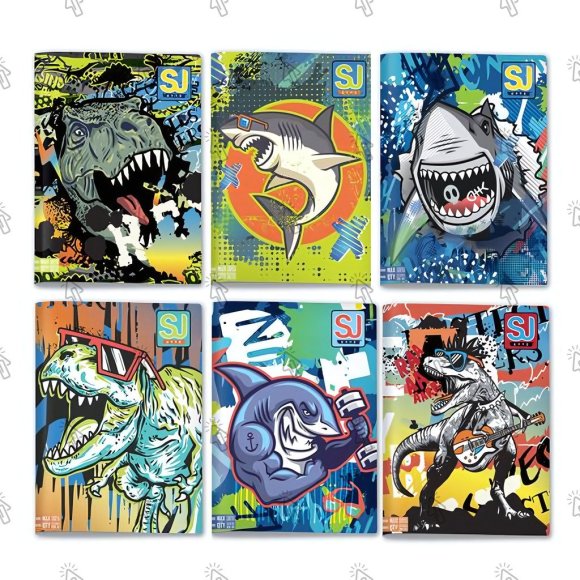 QUADERNO A4 MAXI 10M SJ GANG BOY