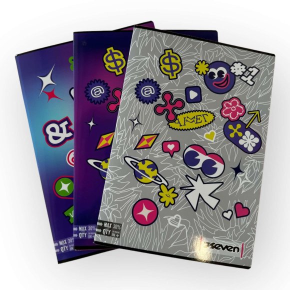 QUADERNO A4 MAXI RIG 1R SEVEN