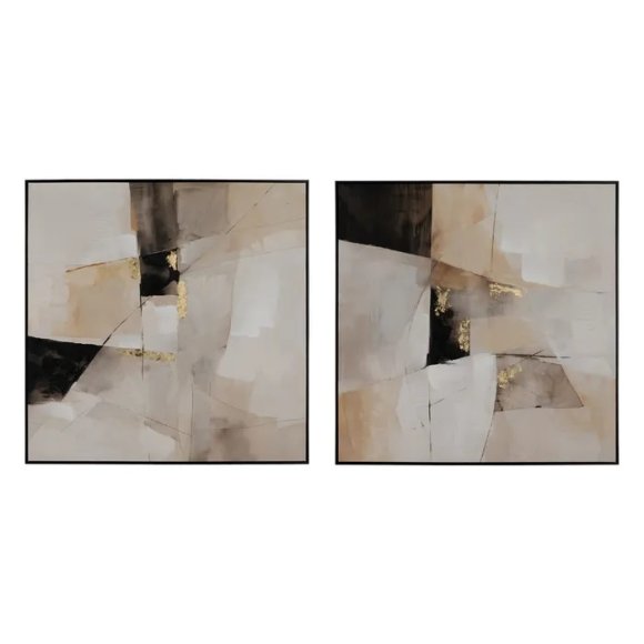 QUADRO STAMPATO ASTRATTO 
