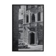 QUADRO PRINT NERO IN LEGNO
