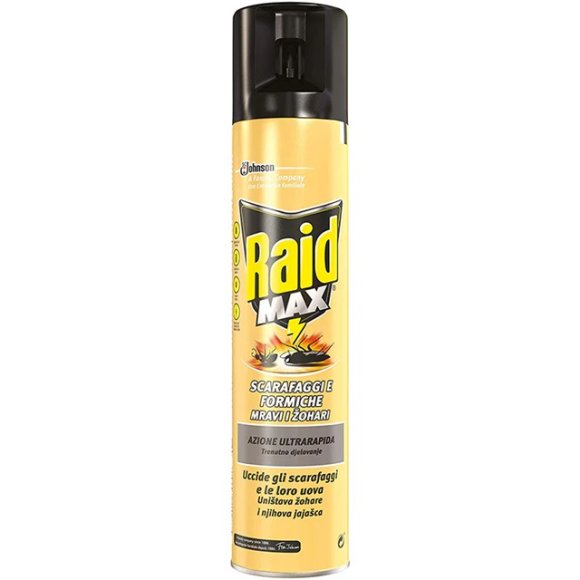 RAID MAX SPRAY SCARAFAGGI E FORMICHE - 300ML