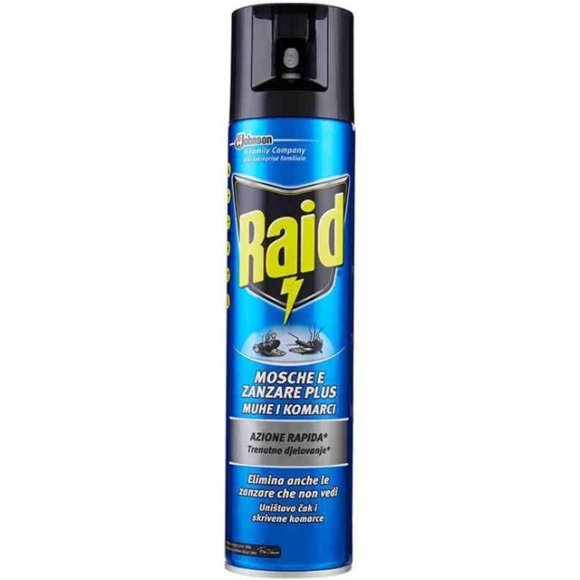 RAID INSETTICIDA MOSCHE & ZANZARE - 400 ML