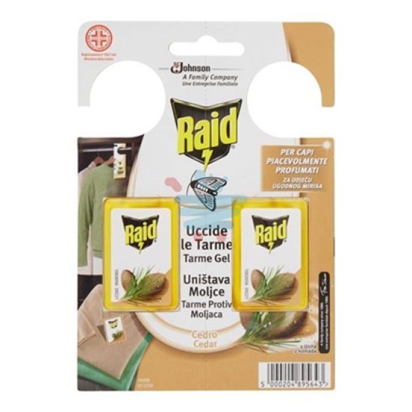 RAID TARME CEDRO - 2 PEZZI 