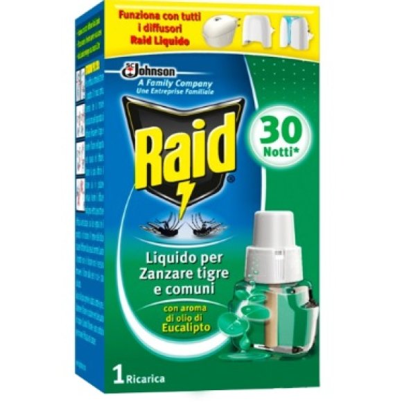 RAID ANTIZANZ LIQ RIC.30 EUCALIPTO