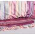VIA ROMA 60 - COMPLETO LENZUOLA SINGOLO "RAINBOW" - ROSA