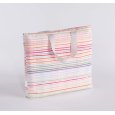 VIA ROMA 60 - COMPLETO LENZUOLA SINGOLO "RAINBOW" - ROSA