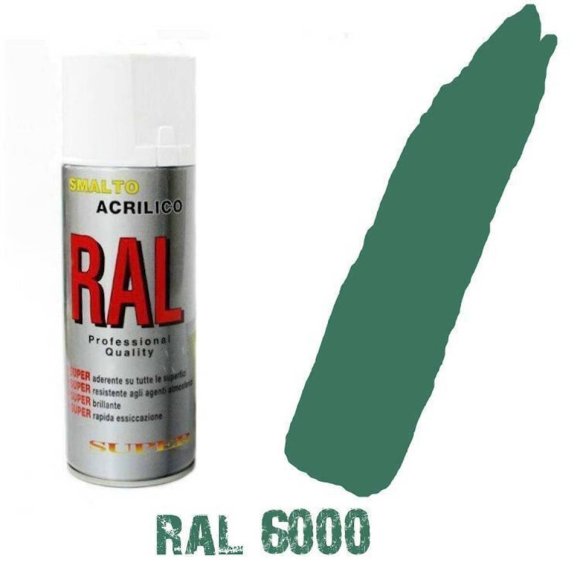 VERNICE SPRAY COD.RAL6000 - VERDE MOTORE