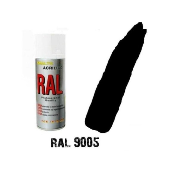 VERNICE SPRAY COD.RAL9005 - NERO OPACO