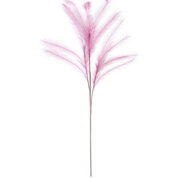 RAMO DI PIUME POLIESTERE - ROSA