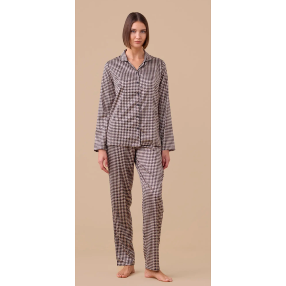 Pigiama donna in raso articolo poule  FA9318