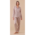 Pigiama donna in raso articolo poule  FA9318
