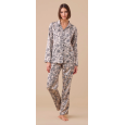 Pigiama donna in raso articolo poule  FA9318