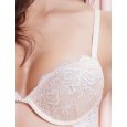 LOVEANDBRA - REGGISENO DONNA PUSH UP IN PIZZO "MARGOT" - NERO