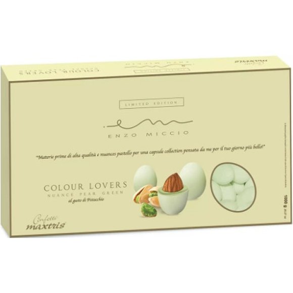 Maxtris - Confetti "Nuance Pea" Enzo Miccio Gusto Ricotta E Pera - Verde