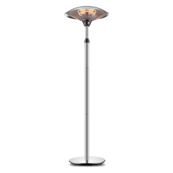 JOHNSON RISCALDATORE ELETTRICO A PIANTANA DA ESTERNI CHALLOR JOHNSON RISCALDATORE ELETTRICO A PIANTANA DA ESTERNI CHALLOR