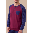 NOI DI NOTTE-Pigiama Uomo Caldo Cotone Articolo Roberto FC3134