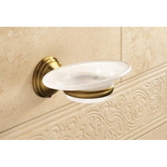 PORTA SAPONE "ROMANCE" - BRONZO