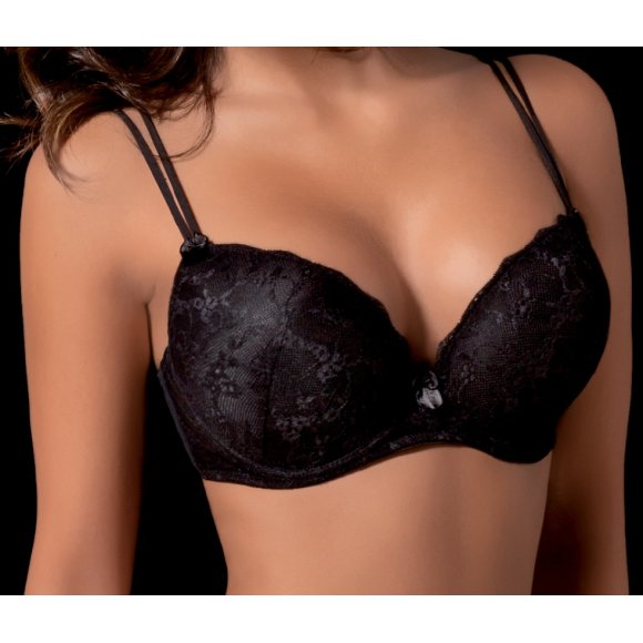 LOVE&BRA - REGGISENO PUSH UP "ROMINA" - NERO