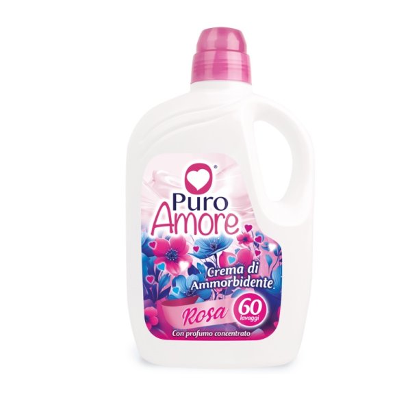 Puro Amore Ammorbidente Rosa 60 Lavaggi - 3lt