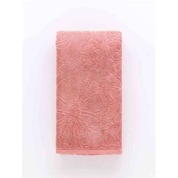 RIVIERA - TELO BAGNO SPUGNA ADELE - ROSA 