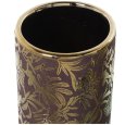 VASO IN CERAMICA ROSA/ORO