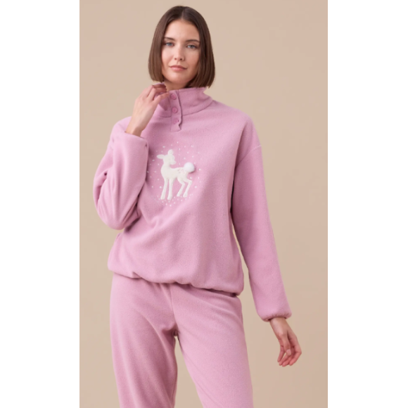 NOI DI NOTTE-Pigiama Donna Micropile articolo Fiaba FA9357