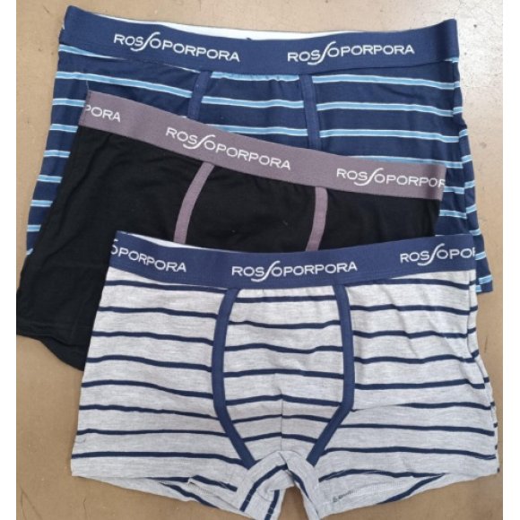 ROSSOPORPORA BOXER UOMO ART. UB2144 3 PEZZI