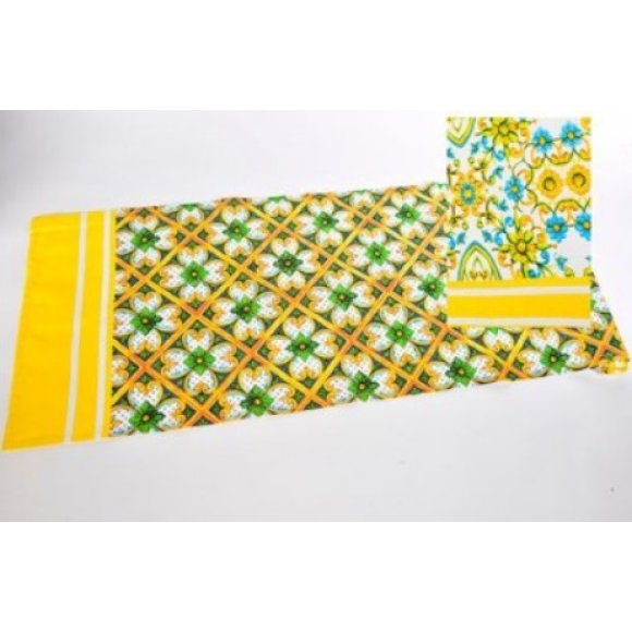 RUNNER IN COTONE "TERRA DEL SOLE"