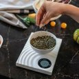 GUZZINI - BILANCIA ELETTRONICA "RIPPLES" - BIANCO