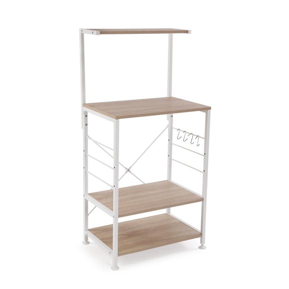 SCAFFALE IN LEGNO CHIARO