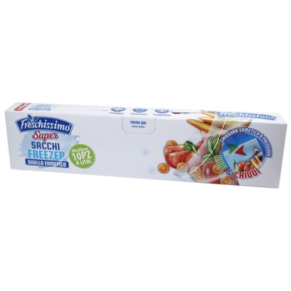 SACCHETTI FREEZER 26x28 CM