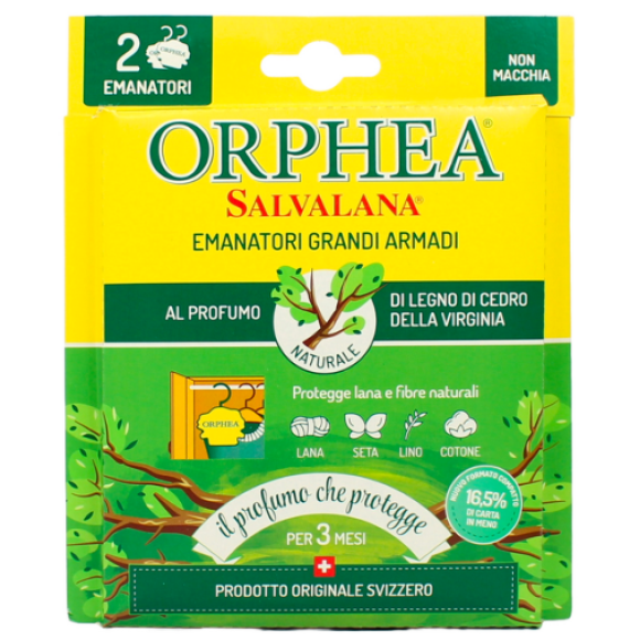 Orphea Salvalana Foglietti Legno di Cedro