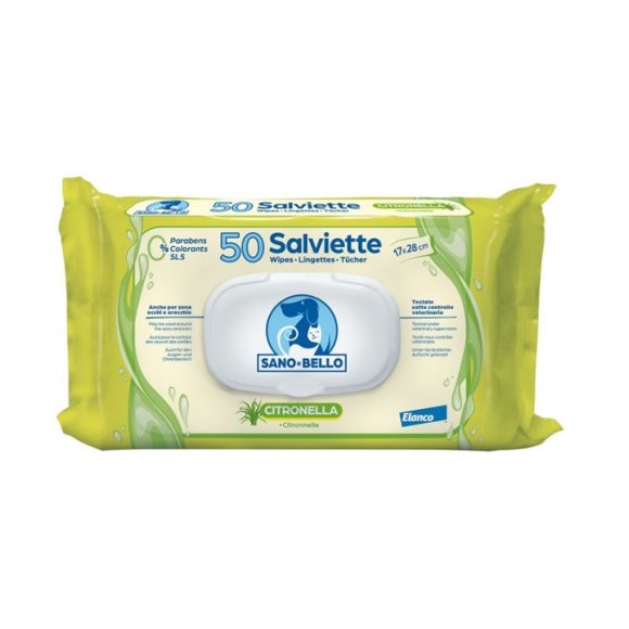 SANO E BELLO SALVIETTE CITRONELLA