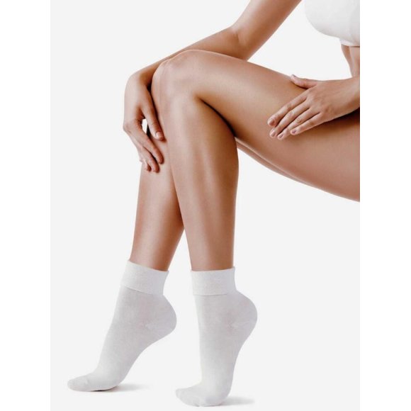 PEZZINI - CALZINO DONNA SANITARIO FILO DI SCOZIA COD.DCZ550