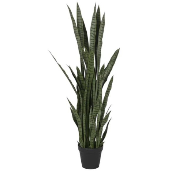 PIANTA ARTIFICIALE SANSEVERIA VERDE
