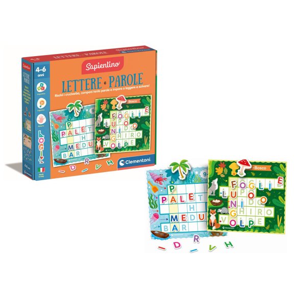 SAPIENTINO LOGIC LETTERE E PAROLE