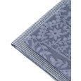 RIVIERA - COPRIPIUMINO COTONE "SARAY" 2 PIAZZE - BLU