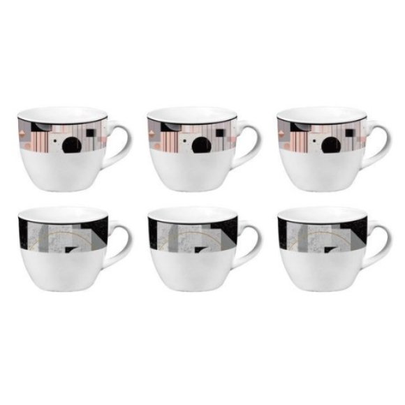 SERVIZIO CAFFE SATURNO 6 PEZZI 90 CC