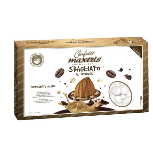 MAXTRIS CONFETTI SBAGLIATO AL TIRAMISU' MAXSBTIR - 1 KG