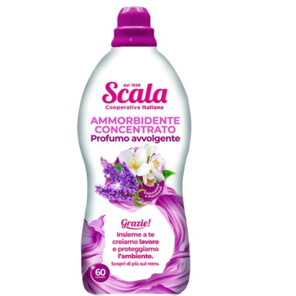 Scala Ammorbidente Rosa E Violetta 60 Lavaggi 1,5 Lt