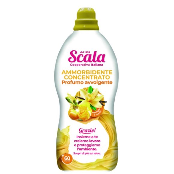 Scala Ammorbidente Vaniglia E Fresia 60 Lavaggi 1,5 Lt