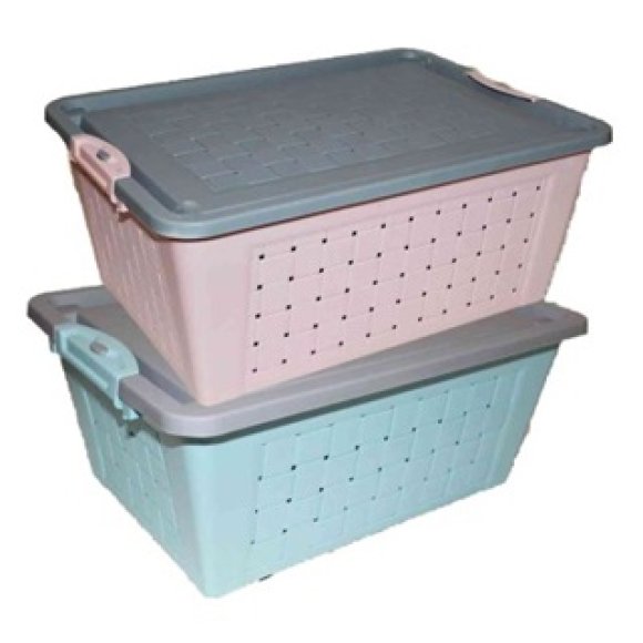 SCATOLA MULTIUSO IN PLASTICA - COLORI ASSORTITI