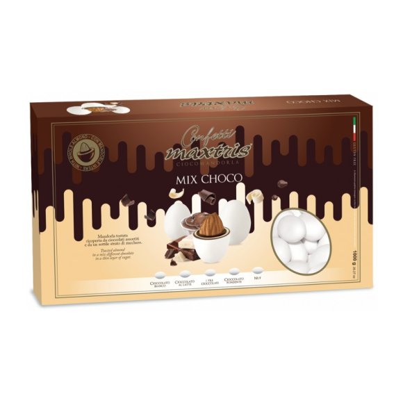 Maxtris - Mix Choco Confetti Bianchi 1Kg