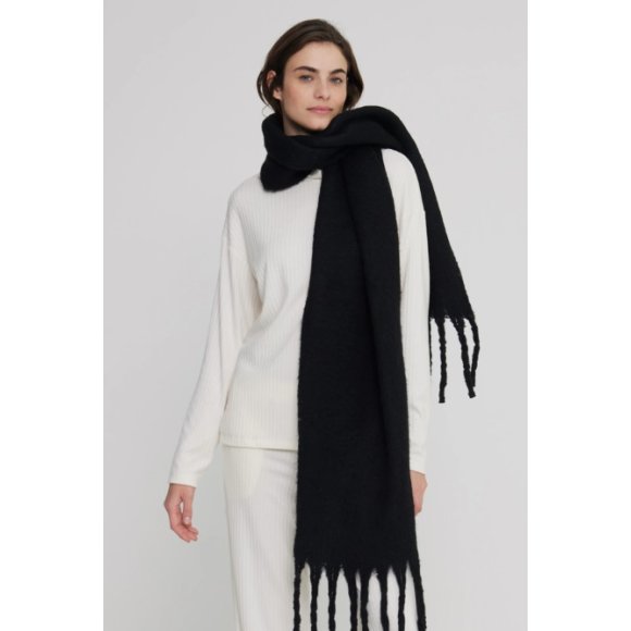 NOIDINOTTE - SCIARPA DONNA COD.TR1305PB402 - NERO