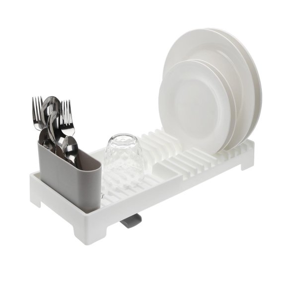 SCOLAPIATTI IN PLASTICA - BIANCO/GRIGIO