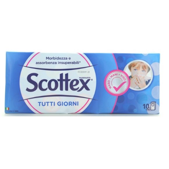 SCOTTEX FAZZOLETTI 10PZ