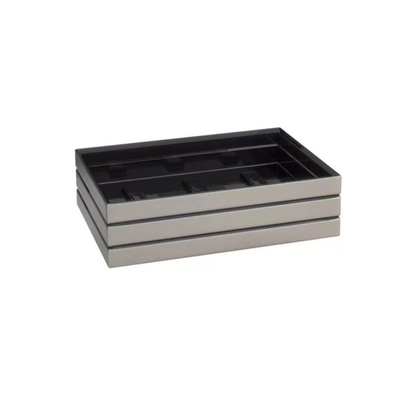 PORTASAPONE "STYLE" RETTANGOLARE - BRONZO