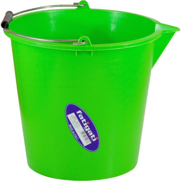 SECCHIO PLASTICA 12 LITRI - COLORI ASSORTITI