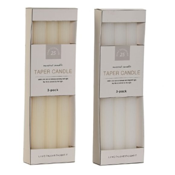 CANDELA SET 3 CERA 2 MODELLI 98GR