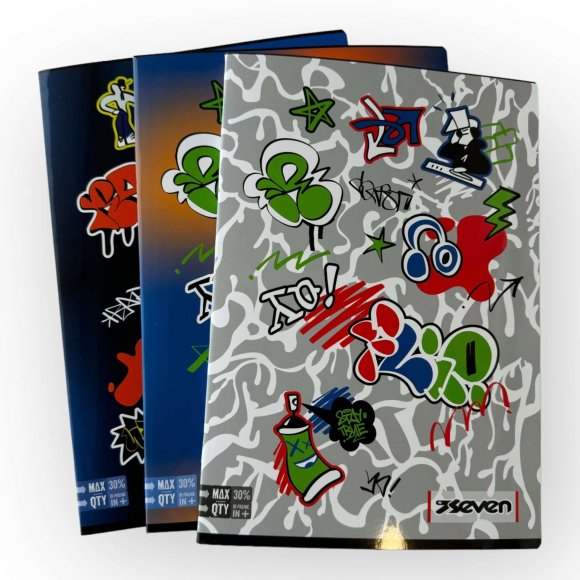 QUADERNO A4 MAXI 1R SEVEN